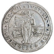 1 Ducatone - Paolo Renier, Italy, 1779 reverse image