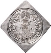3 Thalers "Turmtaler" - Wolf Dietrich von Raitenau, Austria, 1593 reverse image