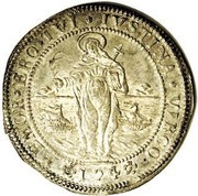 1 Ducatone - Lodovico Manin, Italy, 1789 reverse image