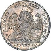 1 Thaler - Alvise Mocenigo IV, Italy, 1768-1769 reverse image