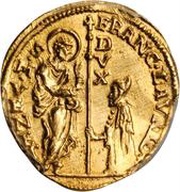 1 Zecchino - Francesco Loredan obverse image