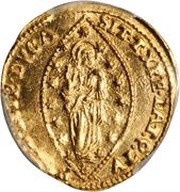1 Zecchino - Francesco Loredan, Italy, 1752-1762 reverse image