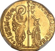 1 Zecchino - Marco Foscarini obverse image