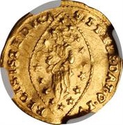 1 Zecchino - Lodovico Manin, Italy, 1789-1797 reverse image