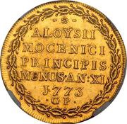 1 Osella - Alvise Mocenigo IV, Italy, 1773 reverse image