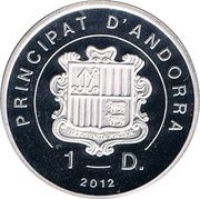 1 Diner Pope Leo XIII obverse image