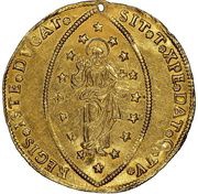 8 Zecchini - Lodovico Manin, Italy, 1789-1797 reverse image