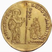 10 Zecchini - Lodovico Manin obverse image