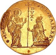 12 Zecchini - Paolo Renier obverse image