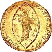 12 Zecchini - Paolo Renier, Italy, 1779-1789 reverse image