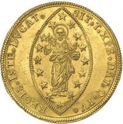 20 Zecchini - Paolo Renier, Italy, 1779-1789 reverse image