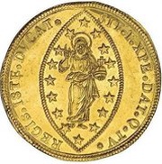 50 Zecchini - Alvise Mocenigo IV, Italy, 1763-1778 reverse image