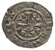 1 Mediatino of 2 denari, Italy, 1336-1349 reverse image