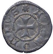 1 Quattrino - Bartholomew and Anthony, Italy, 1375-1381 reverse image