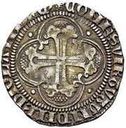 1 Grosso "Pegione" - John Galeazzo of Milan, Italy, 1398-1402 reverse image