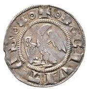 1 Grosso "Aquilino", Italy, 1349-1352 reverse image