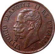 1 Centesimo - Victor Emmanuel II obverse image