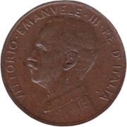 1 Centesimo - Victor Emmanuel III obverse image