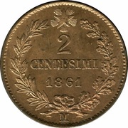 2 Centesimi - Victor Emmanuel II reverse image