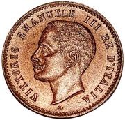 2 Centesimi - Victor Emmanuel III obverse image