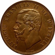 10 Centesimi - Victor Emmanuel II obverse image