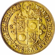 2 Ducats - Wolf Dietrich von Raitenau obverse image