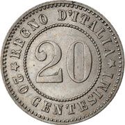 20 Centesimi - Umberto I reverse image
