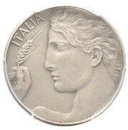 20 Centesimi - Victor Emmanuel III Pattern obverse image