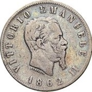 2 Lire - Victor Emmanuel II obverse image