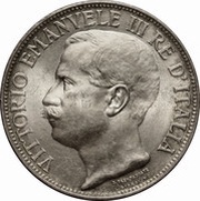 2 Lire - Victor Emmanuel III Kingdom Anniversary obverse image