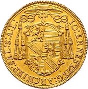 2 Ducats - Johann Ernst von Thun obverse image