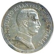 2 Lire - Victor Emmanuel III Pattern obverse image