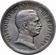 5 Lire - Victor Emmanuel III obverse image