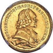 2 Ducats - Sigismund von Schrattenbach obverse image