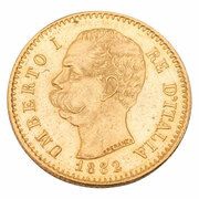 20 Lire - Umberto I obverse image