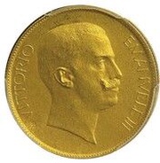 20 Lire - Victor Emmanuel III Pattern obverse image
