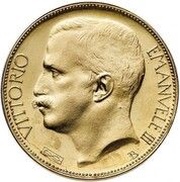 20 Lire - Victor Emmanuel III Pattern obverse image