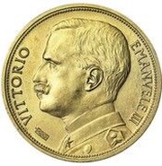 20 Lire - Victor Emmanuel III Pattern obverse image