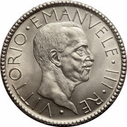 20 Lire - Victor Emmanuel III obverse image