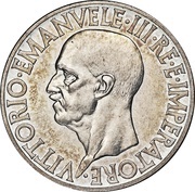 20 Lire - Victor Emmanuel III obverse image