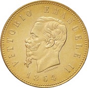 50 Lire - Victor Emmanuel II obverse image