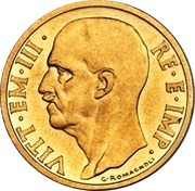50 Lire - Victor Emmanuel III obverse image