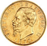 100 Lire - Victor Emmanuel II obverse image