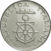 100 Lire Livorno Naval Academy obverse image