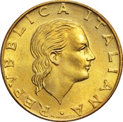 200 Lire Taranto Naval Arsenal obverse image