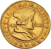 3 Ducats - Matthäus Lang von Wellenburg obverse image