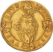 3 Ducats - Matthäus Lang von Wellenburg, Austria, 1521 reverse image