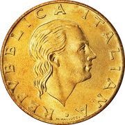 200 Lire State Council obverse image