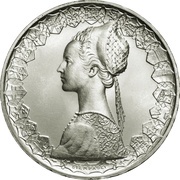 500 Lire, Italy, 1958-2001 reverse image