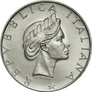 500 Lire International Year of Peace obverse image